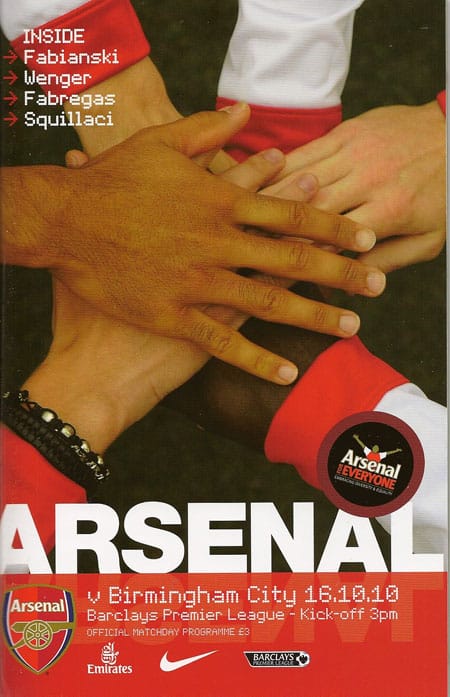 Arsenal FC v Birmingham City FC